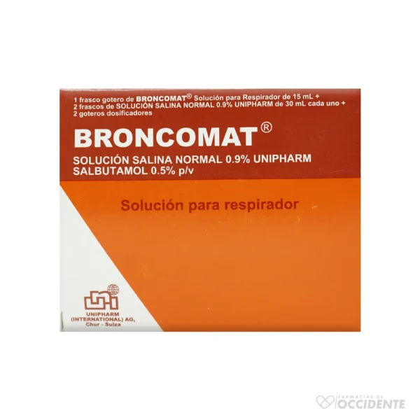BRONCOMAT SOL. P/RESPIRAR X 15ML 1 2 FRASCOS