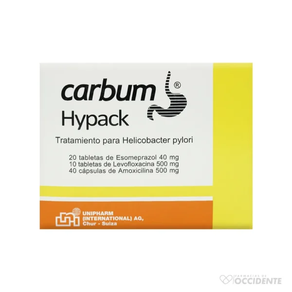 CARBUM HYPACK CAPSULAS TRATAMIENTO 10 DIAS (x20x40x10)