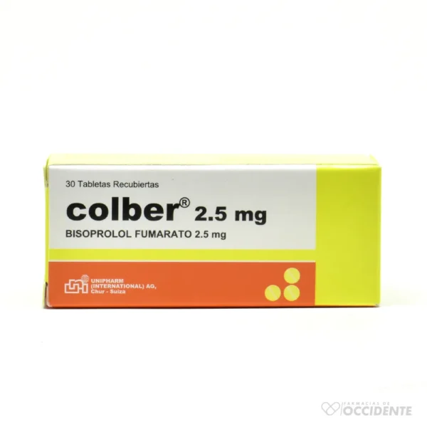 COLBER TABLETAS 2.5MG X 30