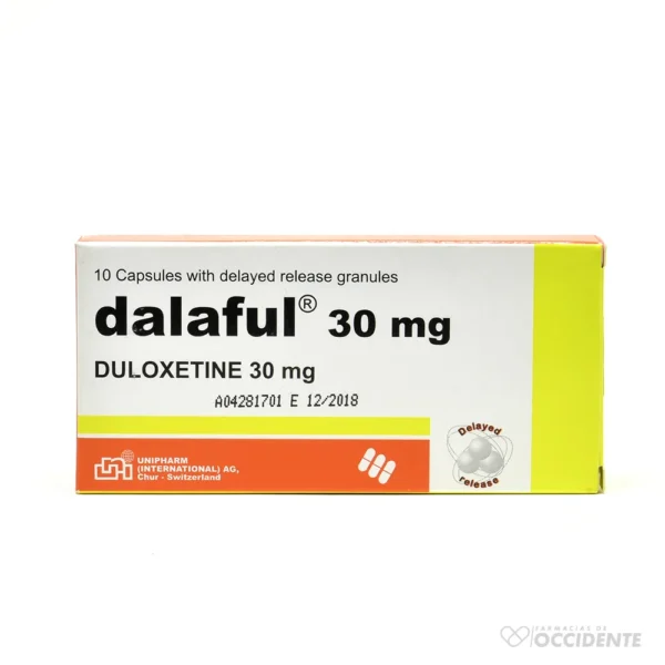 DALAFUL CAPSULAS 30MG X 10