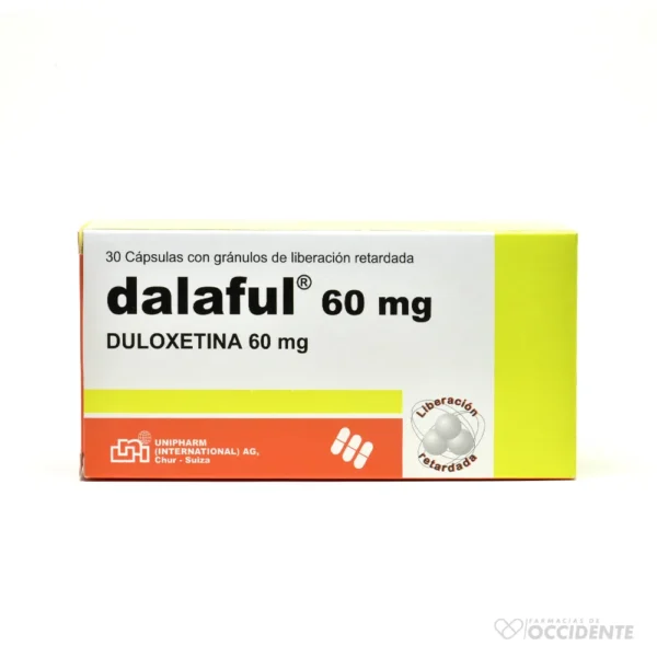 DALAFUL CAPSULAS 60MG X 30