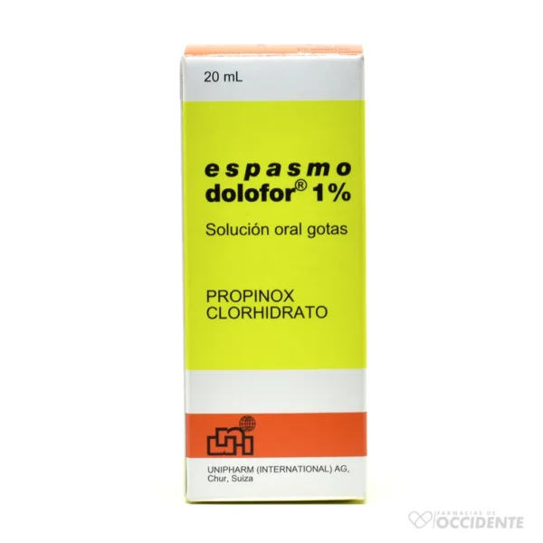 ESPASMO DOLOFOR GOTAS X 20ML