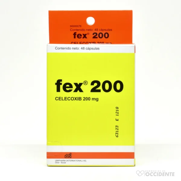 FEX CAPSULAS 200MG X 1 (CAJA DE 48)