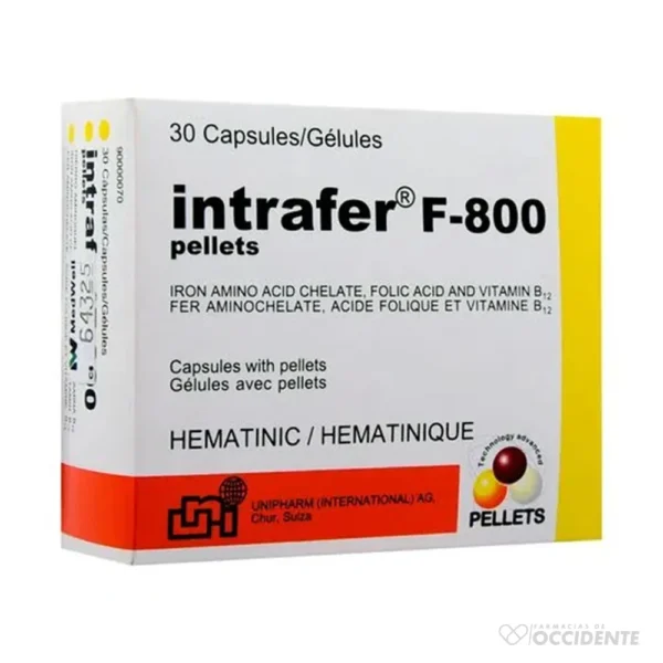 INTRAFER F-800 X 30 CAPS