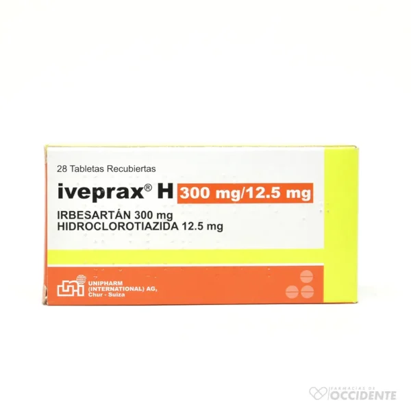 IVEPRAX H TABLETAS 300MG/12.5MG X 28