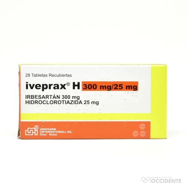IVEPRAX H TABLETAS 300MG/25MG X 28