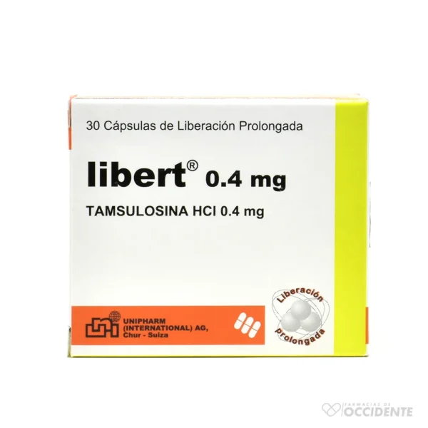 LIBERT CAPSULAS 0.4MG x 30