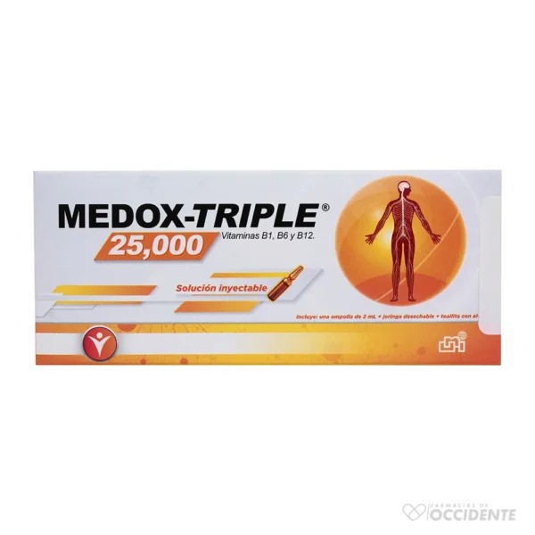 MEDOX TRIPLE 25 000 X 1 AMP.