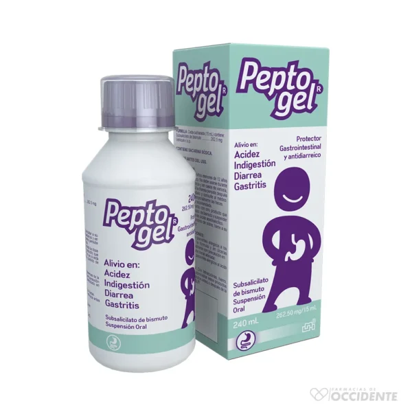 PEPTOGEL SUSPENSION X 240ML