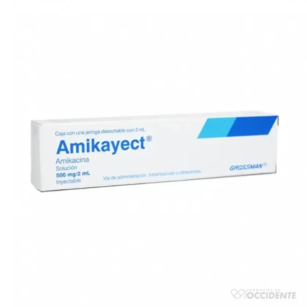 AMIKAYECT 500MG/2ML x 1 VIAL