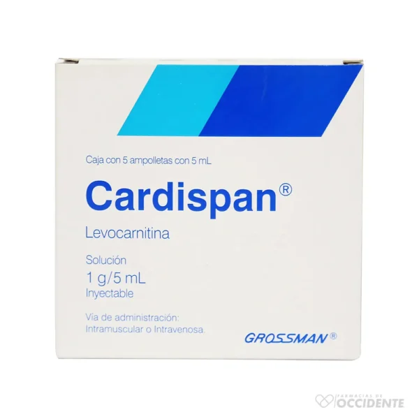 CARDISPAN AMPOLLAS x 5