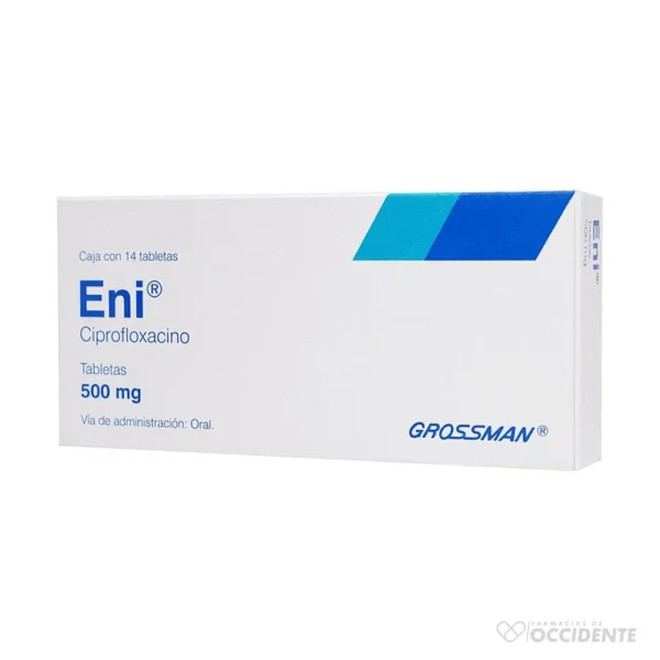 ENI TABLETAS 500MG X 14