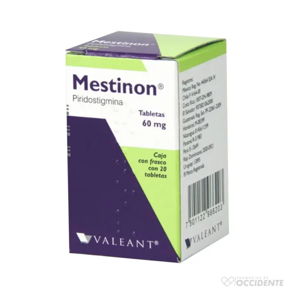 MESTINON TABLETAS 60MG x 20