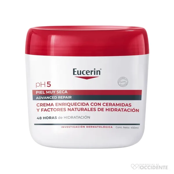 EUCERIN PH5 ADVANCED REPAIR TARRO x 450ML