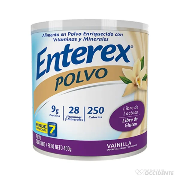 ENTEREX POLVO VAINILLA x 400G