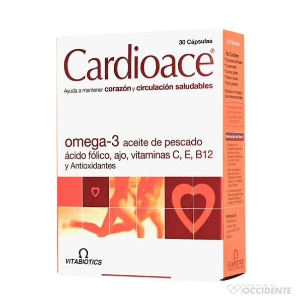 CARDIOACE CAJA X 30 CAPS.