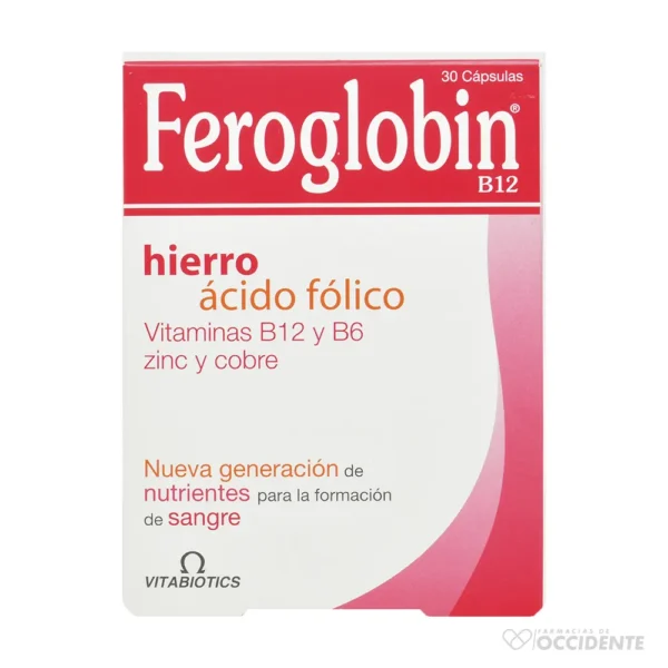 FEROGLOBIN B12 CAJA X 30 CAPS.