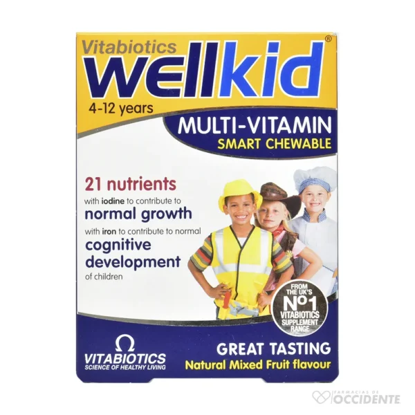 WELLKID CAJA X 30 TAB.