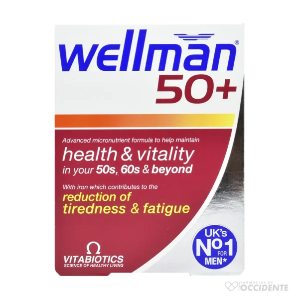 WELLMAN 50 CAJA X 30 TAB.