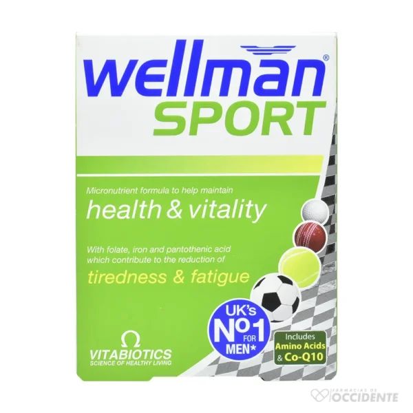 WELLMAN SPORTS CAJA X 30 TAB.