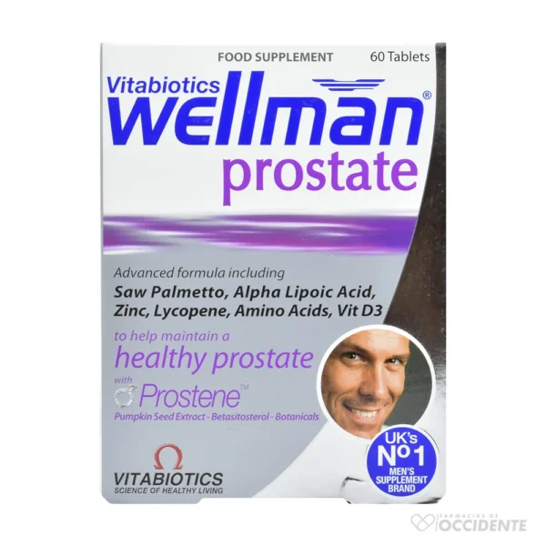 WELLMAN PROSTATE CAJA X 60 TAB.