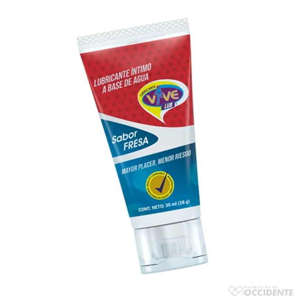 VIVE LUB LUBRICANTE FRESA X 30ML