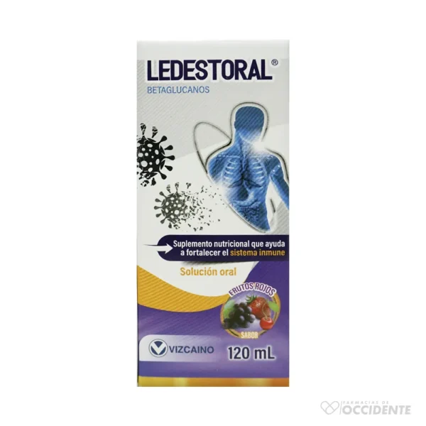 LEDESTORAL SOL. ORAL FRUTOS ROJOS X 120ML