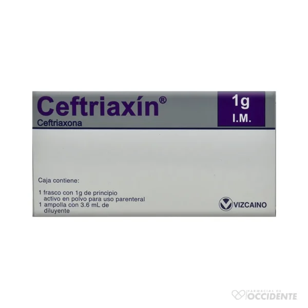 CEFTRIAXIN 1G I.M. X 1 VIAL