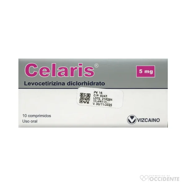 CELARIS COMPRIMIDOS 5MG X 10