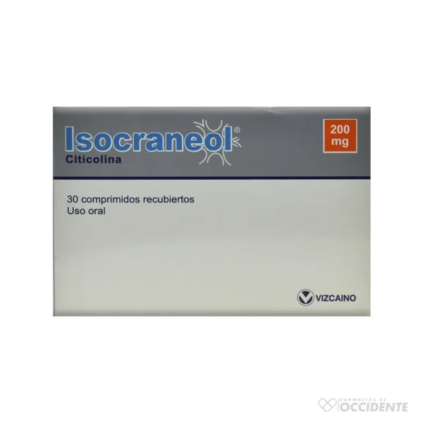 ISOCRANEOL COMPRIMIDOS 200MG x 30