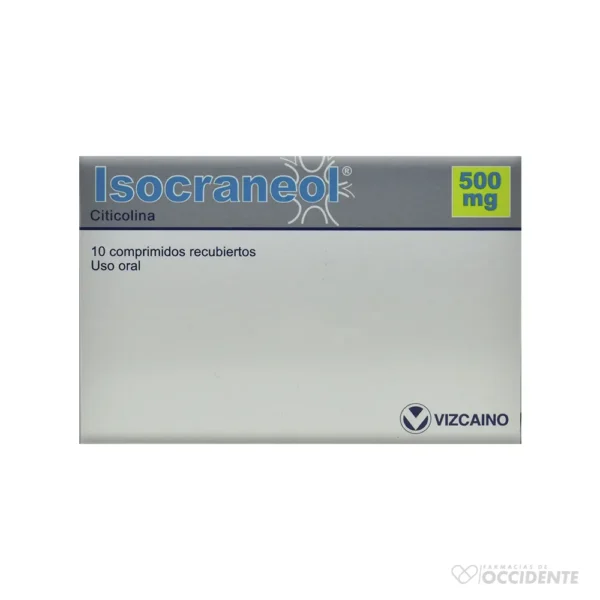 ISOCRANEOL COMPRIMIDOS 500MG X 10