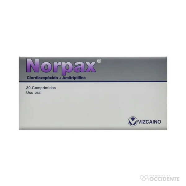 NORPAX X 30 COMPRIMIDOS