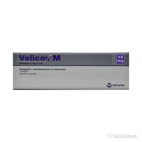 VELICOX M AMPOLLA 15MG X 1