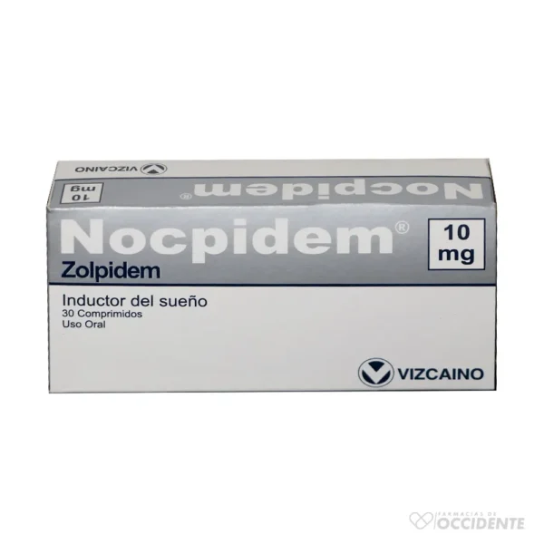 NOCPIDEM 10 MG X 30 TABS. CTRL