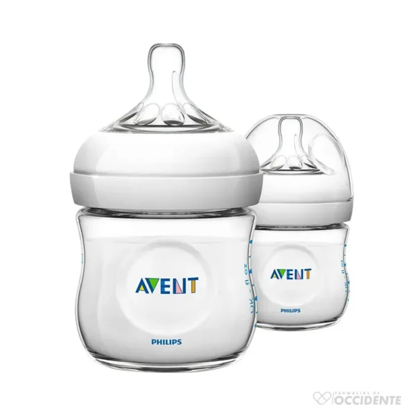 DUO BIBERON AVENT NATURAL 125ML/4OZ