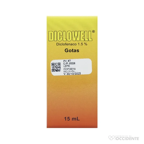 DICLOWELL SUSPENSION ORAL X 120ML