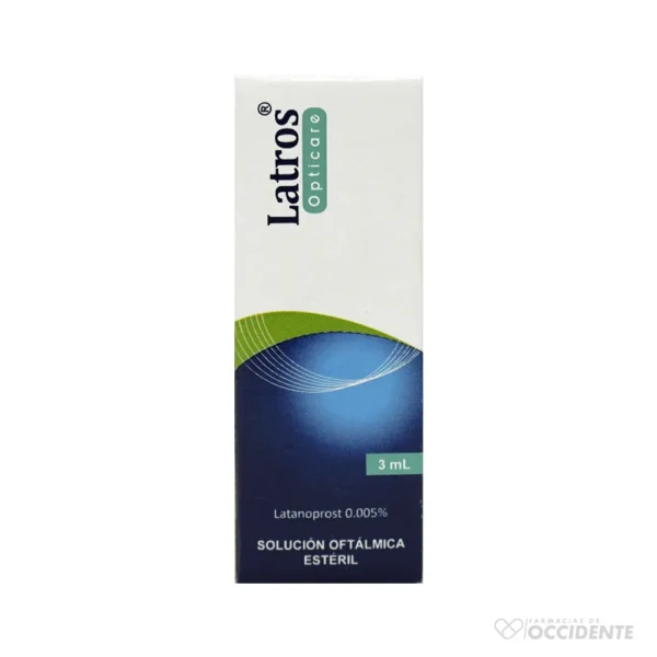 LATROS SOL OFTALMICA 50MCG X 3ML