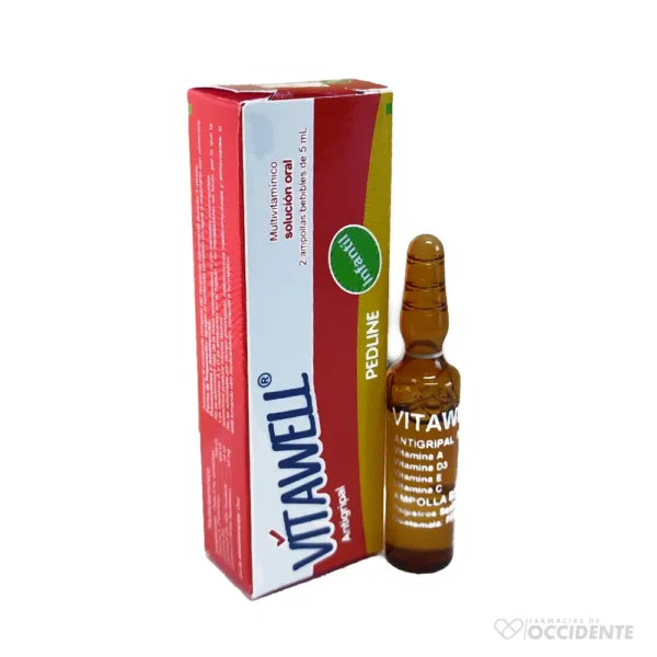 VITAWELL AMPOLLA BEBIBLE INFANTIL 5ML X 2