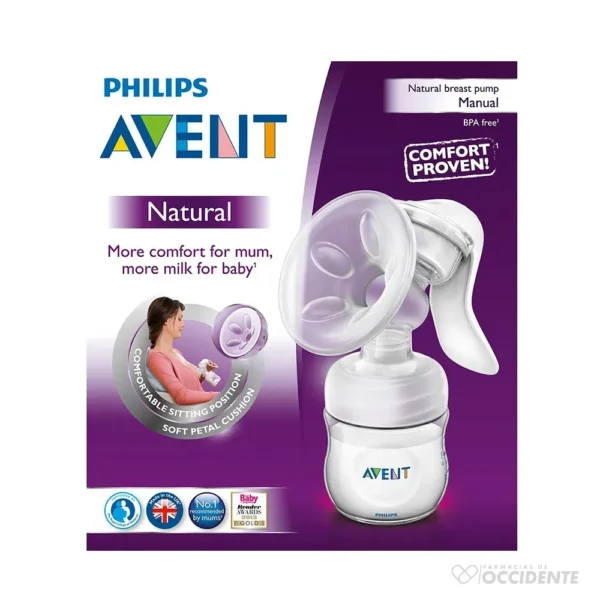 EXTRACTOR AVENT MANUAL DE LECHE