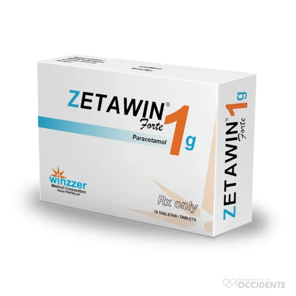 ZETAWIN FORTE TABLETAS 1G X 10