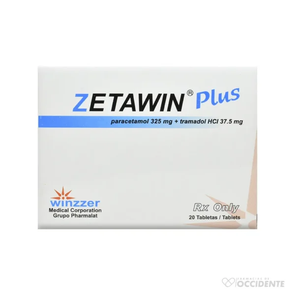 ZETAWIN PLUS TABLETAS x 20