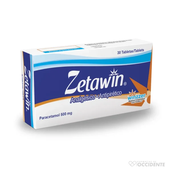 ZETAWIN TABLETAS 500MG x 30