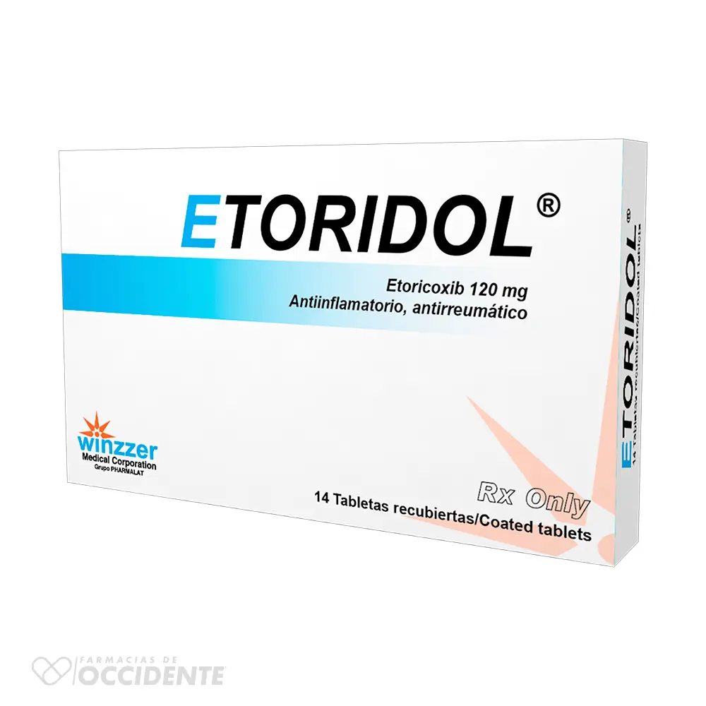 ETORIDOL 120MG TABLETAS X 14
