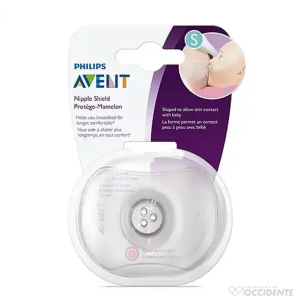 PROTECTORES AVENT DE PEZONES PEQUEÑO X 2