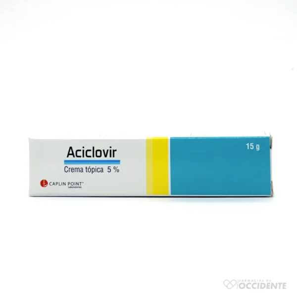 ACICLOVIR CREMA 5% – 15 GR. CAPLIN POINT