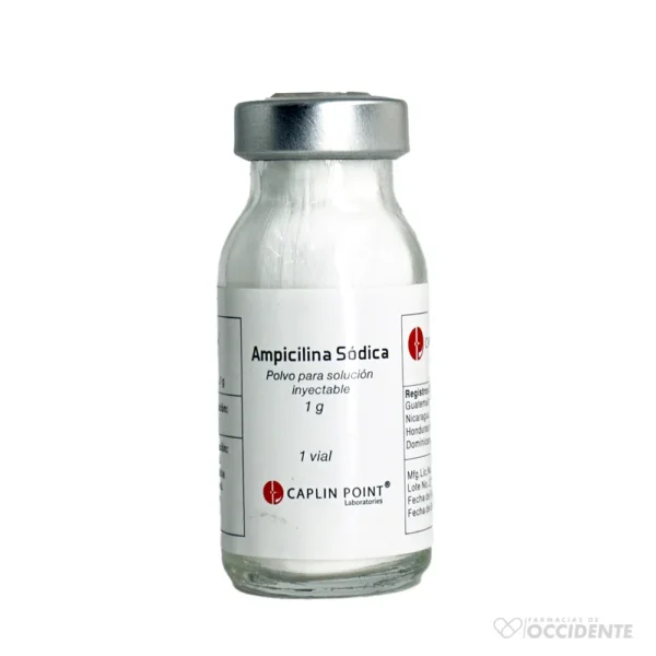 AMPICILINA INYECTABLE 1GR. – VIAL