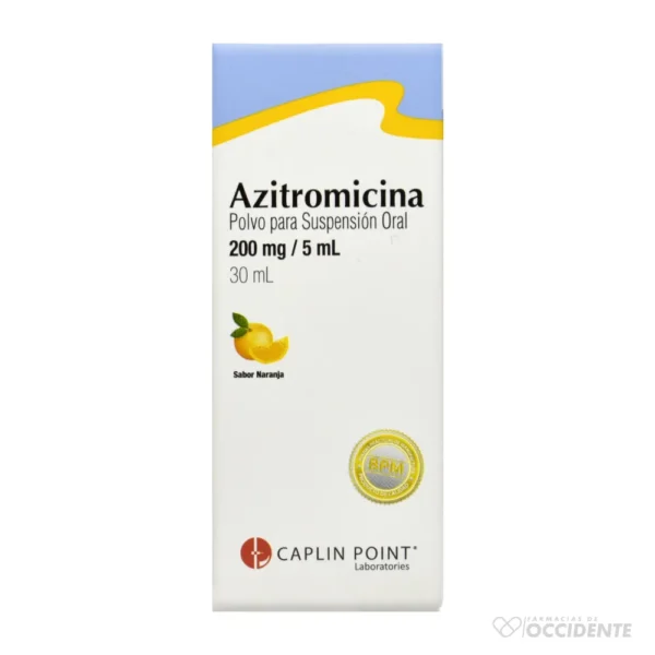 AZITROMICINA 200MG SUSP. 200MG/5ML – 30ML. CAPLIN POINT