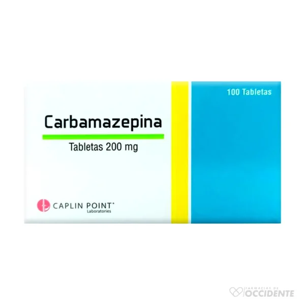 CARBAMAZEPINA TAB 200MG X 10 TABLETAS (CAJA 10 BLISTER). CAPLIN POINT