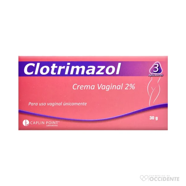 CLOTRIMAZOL CREMA VAGINAL 2% – 30G. CAPLIN POINT