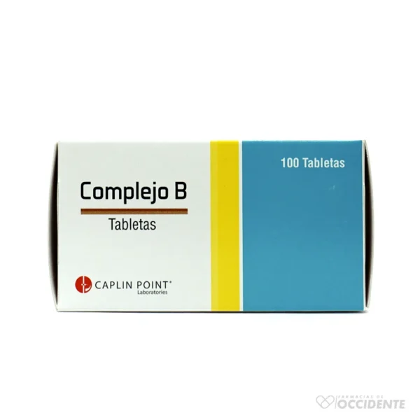 COMPLEJO B TAB. X 10 TABLETAS (CAJA 10 BLISTER). CAPLIN POINT